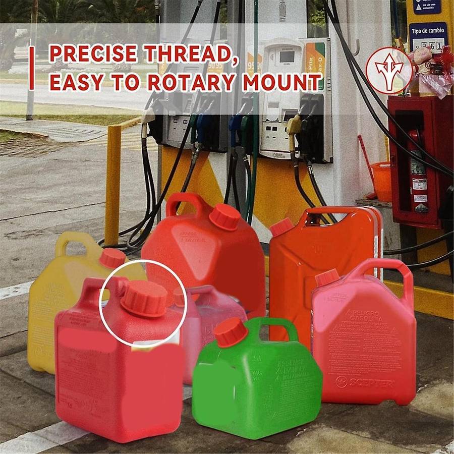 5 Gallon Gas Can Cap,Replacement Lid for Gasoline Cans for , Gas Cans (Pack of 4)
