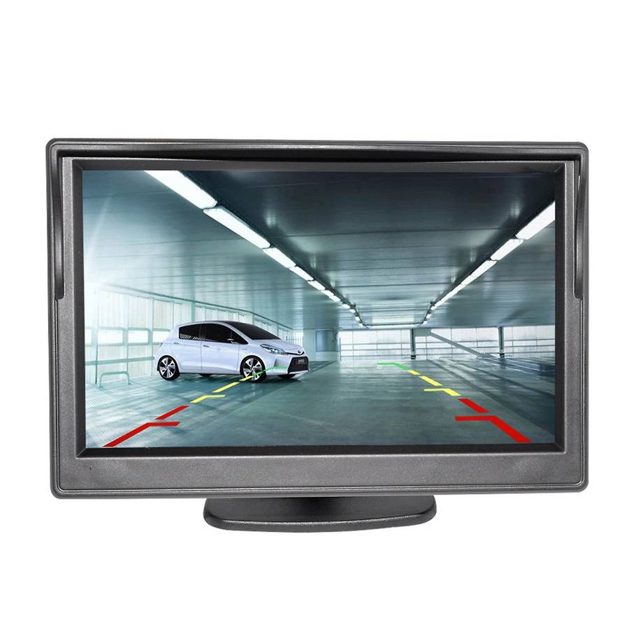 5 Inch Car Monitor AHD LCD 5inch HD Screen for Reverse Rear View Camera DVD VCD