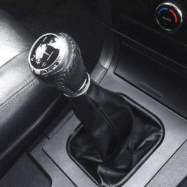 5 Speed Car PU Leather Gear Shift Knob Shift Gear Cover Boot for Hover H3 H5 2010 2011 2012 2013