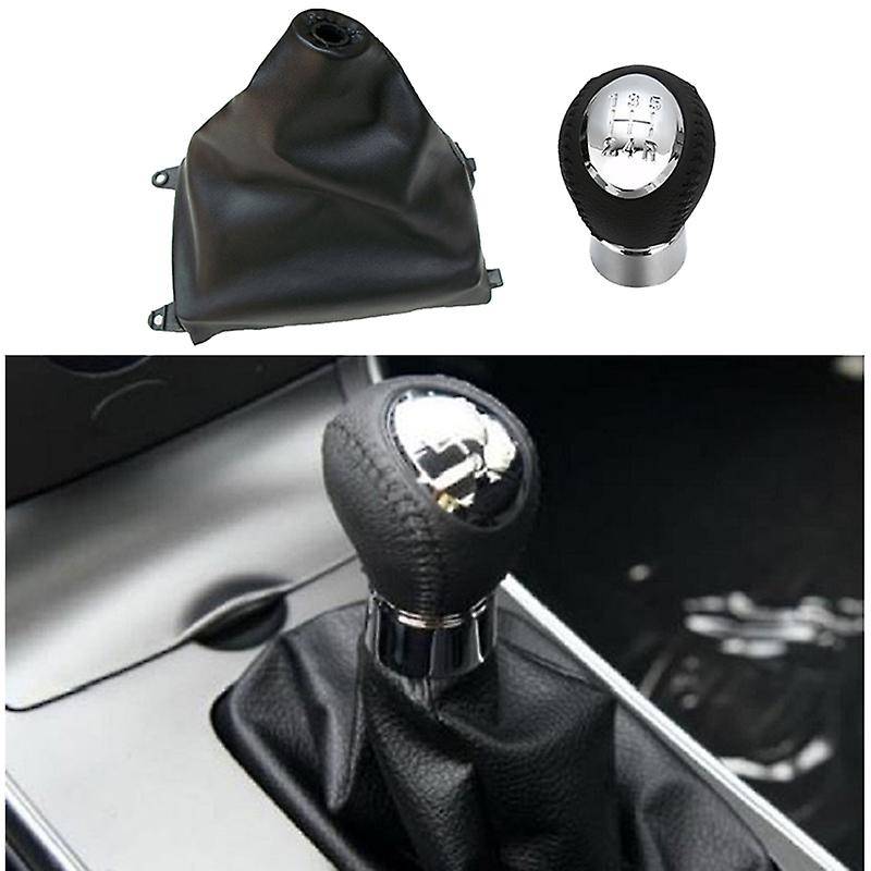 5 Speed Car Shift Knob Manual Gear & Dust Cover for 3 5 6 323 626 RX-8 Premavy MPV