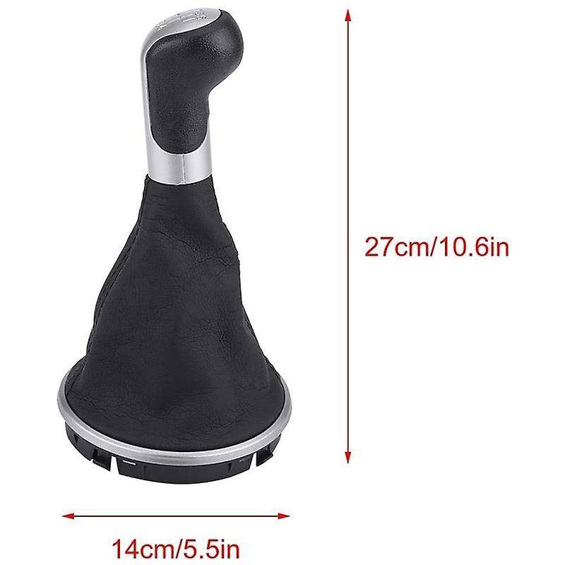 5 Speed Gear Shift Knob Lever Gaiter Boot Cover for Fabia MK2 Roomster 5J0711113F