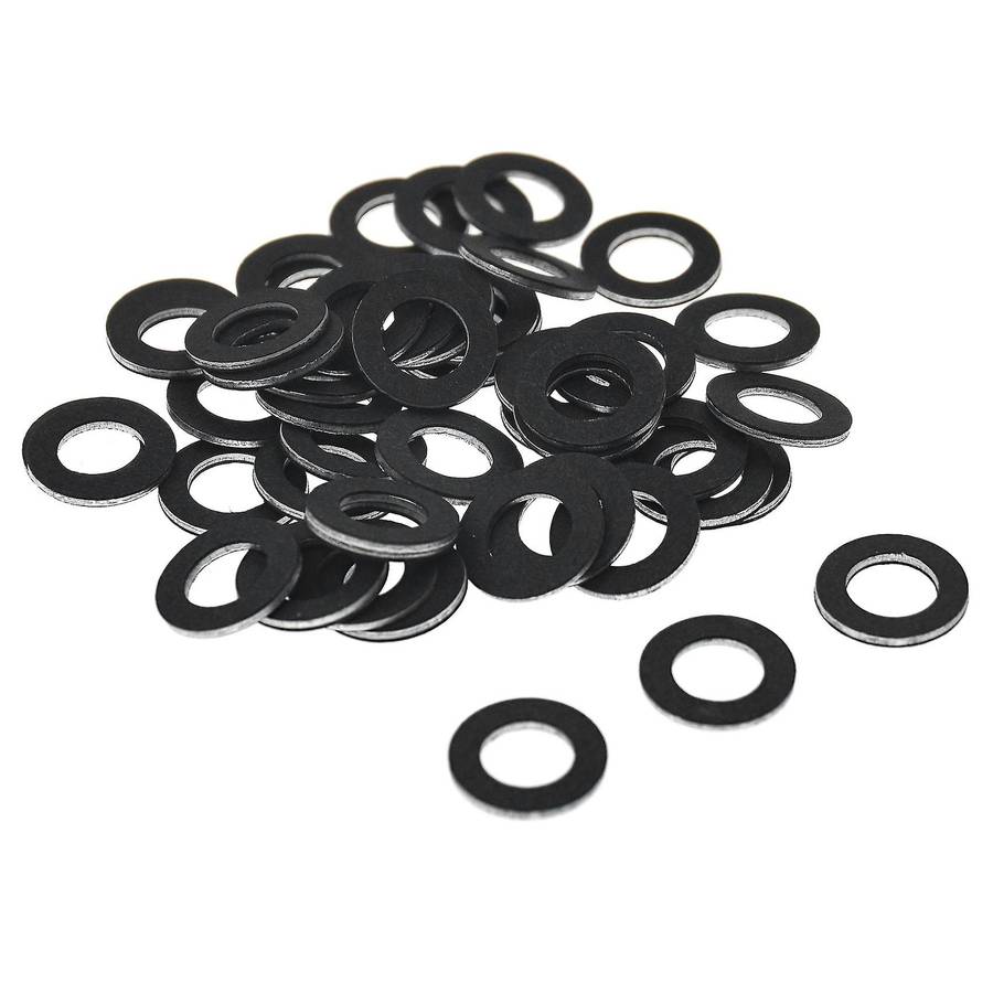 50Pcs Engine Oil Drain Plug Seal Washer Gasket Rings 90430-12031 Fit for
