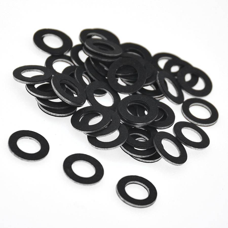50Pcs Engine Oil Drain Plug Seal Washer Gasket Rings 90430-12031 Fit for