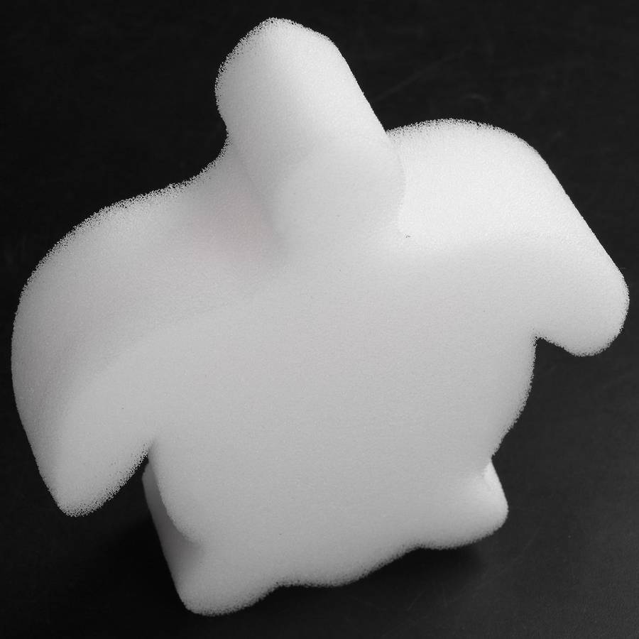 50pcs White Floating Spa Sponge Turtle Oil Absorbing Hot Tub Skimmer Scum Absorber Cleaners for Swi