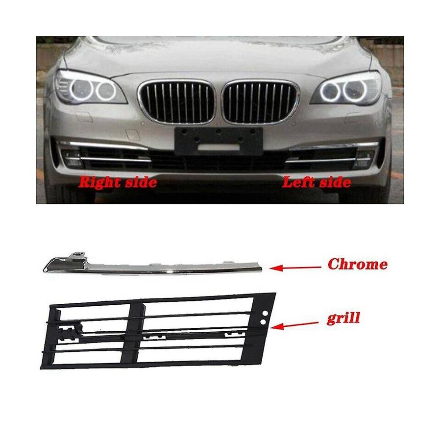 51117295275 51117295276 Front Fog Light Grille Daytime Running Light Cover Grille Automobile for F0
