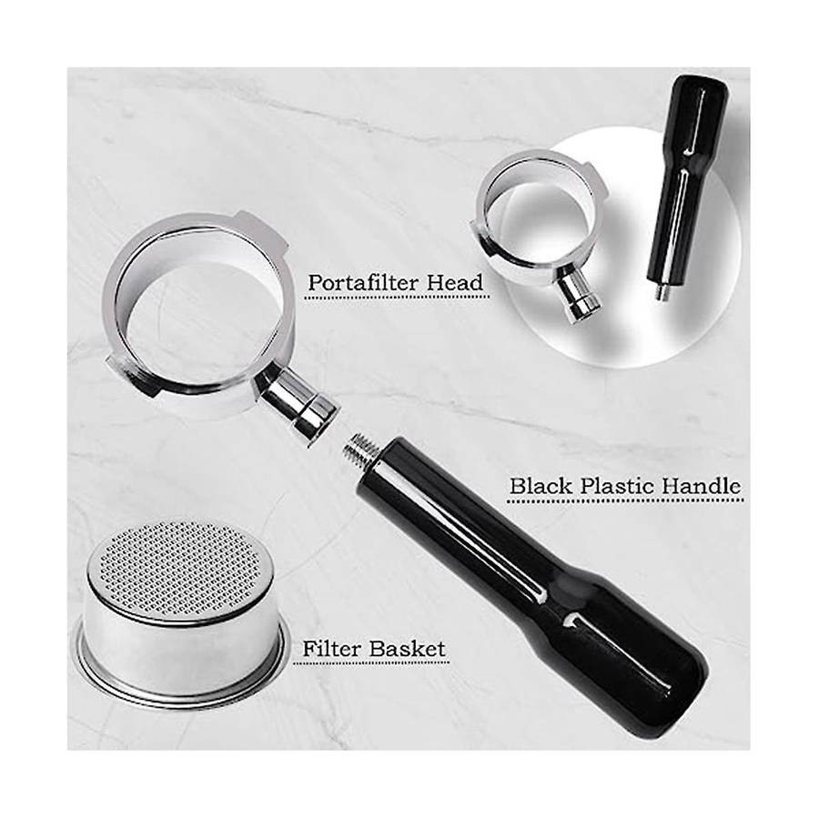 51mm Bottomless Portable Filter for Ecp3420/eco310/ec155, 51mm Filter Amphibious Fordelonghi Espress