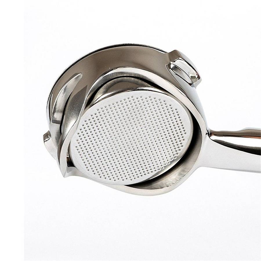 58mm Hollow Design Coffee Handle for E61 Brewing Head Coffee Machine Stainless Steel Bottomless Extr