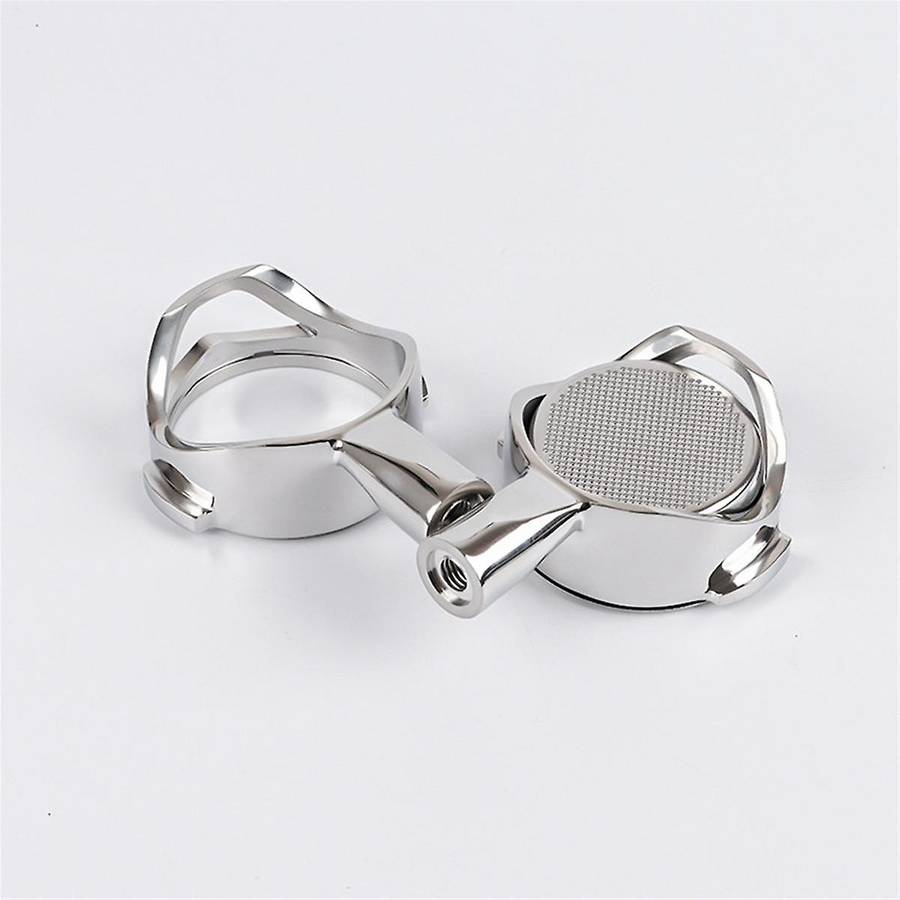 58mm Hollow Design Coffee Handle for E61 Brewing Head Coffee Machine Stainless Steel Bottomless Extr