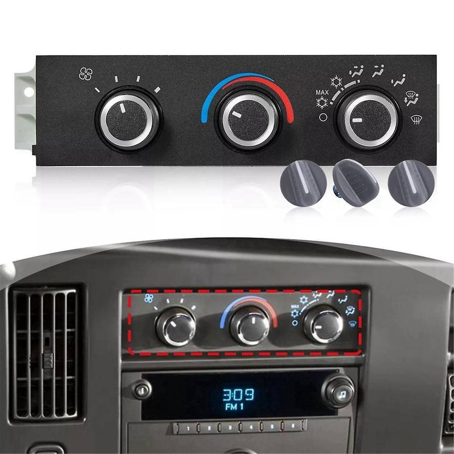 599-217 Car HVAC Climate Control Panel Module for Express 2500 3500