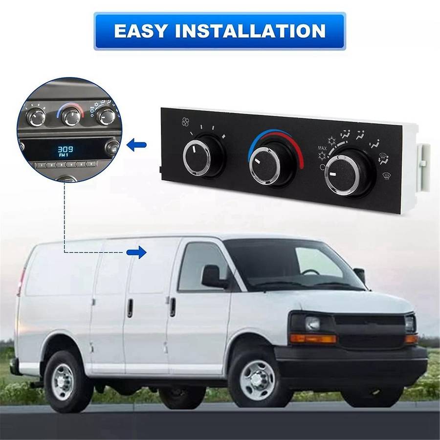 599-217 Car HVAC Climate Control Panel Module for Express 2500 3500
