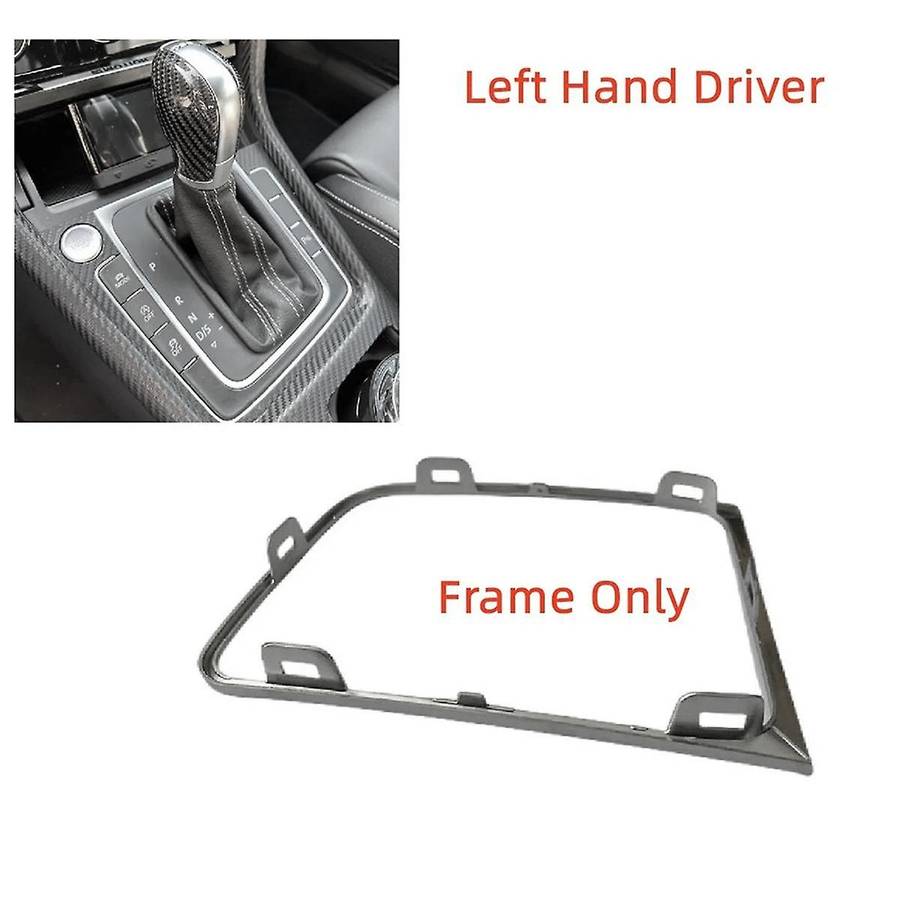 5GG713203A Car Gear Frame Bracket Circle AT Gear Stick Shift Knob Frame Trim for Golf 7 7.5 Golf R 2