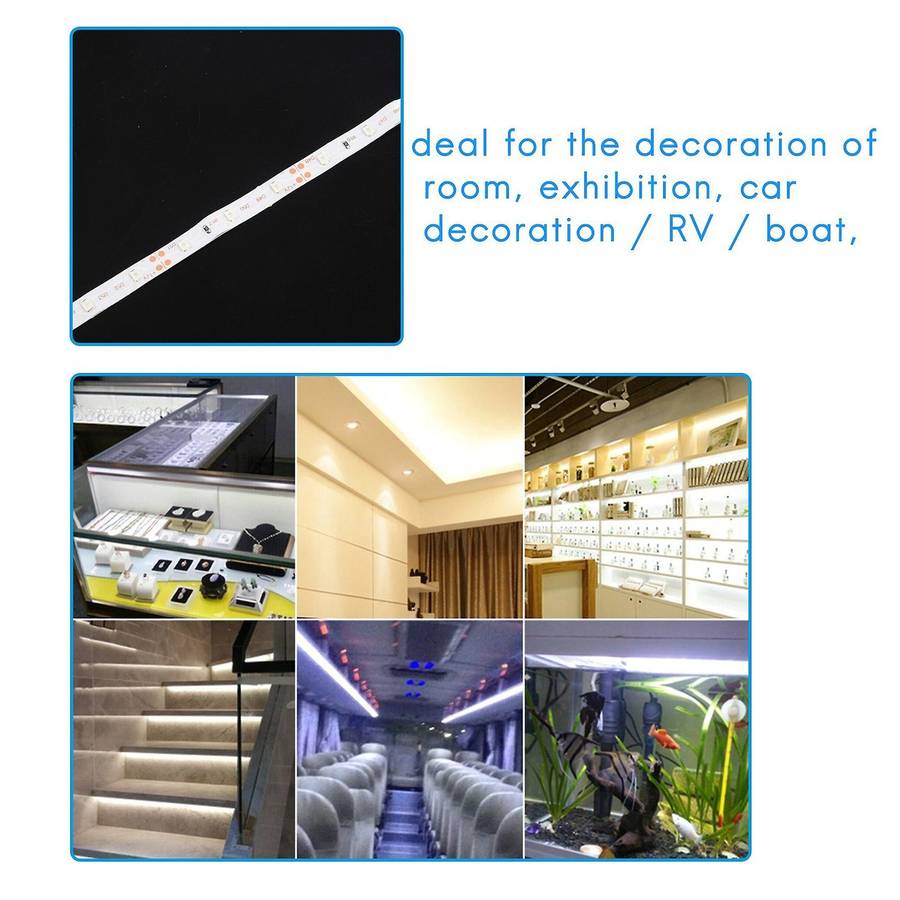 5m 300 Led Strip Light Aquarium Flexible Tape