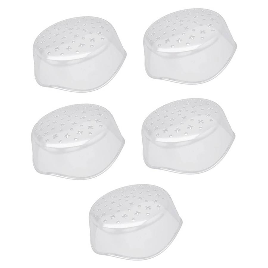 5Pack Flower Arranging Cap, Spiral Ikebana Stem Holder Ring,Spiral Stem Holder for Vases Spiral Flow