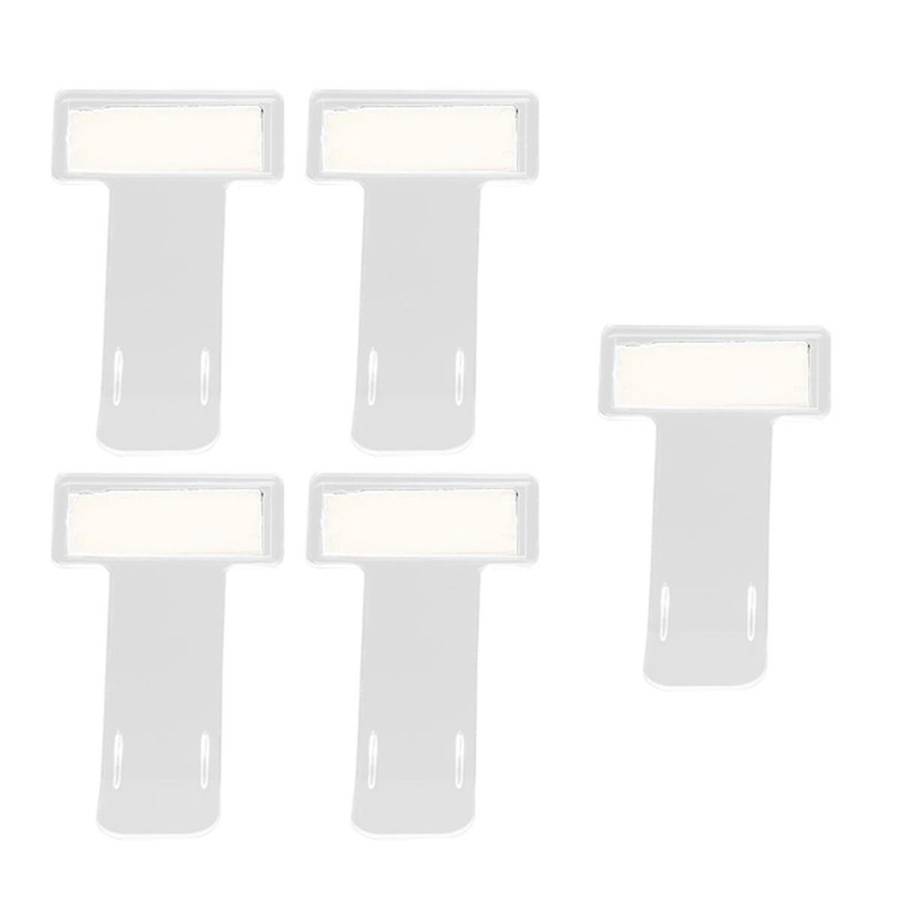 5Pcs Car Parking Ticket Clip Windshield Sticker Ticket Holder Card Bill Stand Organizer Auto Interi