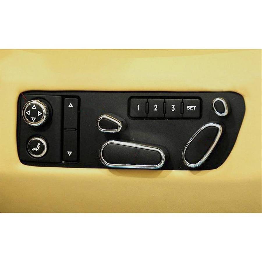 5Pcs Car Seat Button Seat Switch Button Seat Adjustment Cover for GT Flying Spur Mulsanne Bentayga