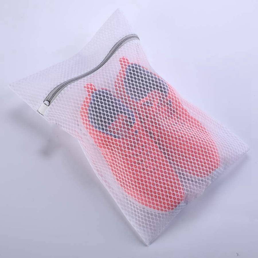 5Pcs Heavy Duty Mesh Wash Laundry Bag Net Fabric Durable and Reusable Wash Bag,Travel Storage Bag
