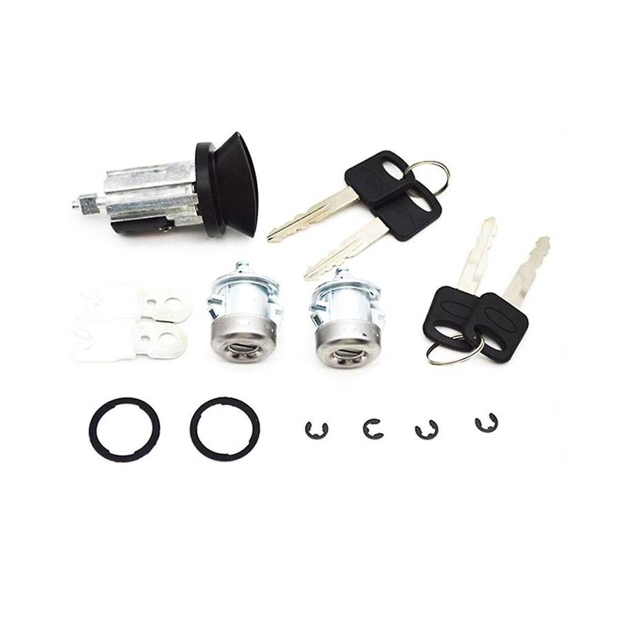 5pcs Ignition Switch Door Lock Kit Lc6177 Dl588 597638 707624c C-42-195 for Excursion