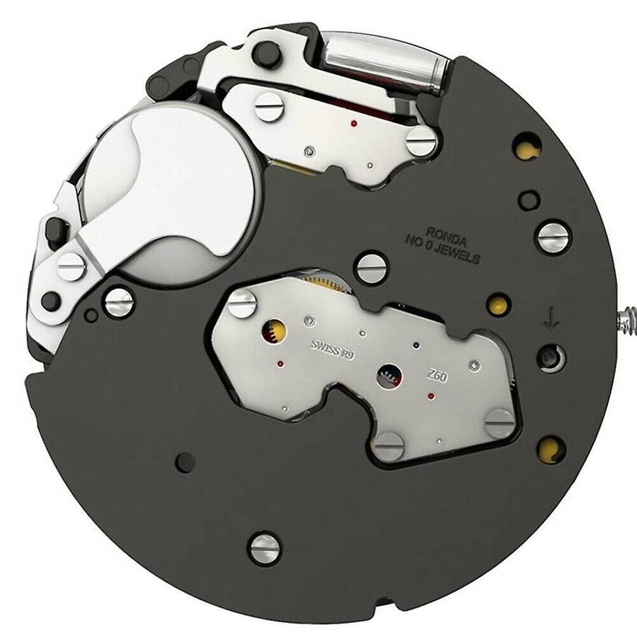 6 Hands Single Calendar Date At 4 O'Clock Quartz Replacement Movement for Z60 Watch Spare Parts wit