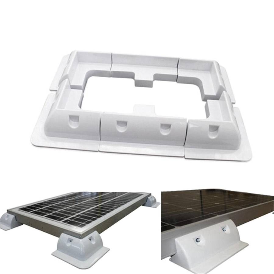 6 Pcs Eco Solar Panel Corner Side Mounting Bracket Kit for Caravan Yacht Rv Boat