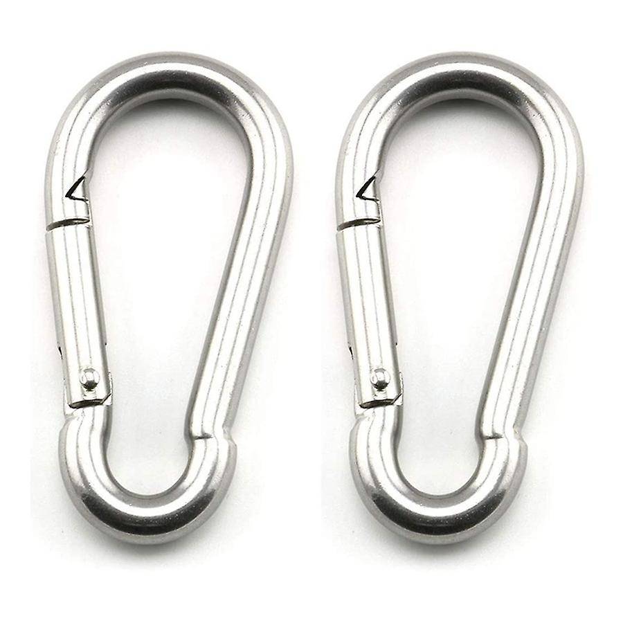 6 Pcs Suspended Ceiling Wall Mount U-Shaped Hooks Stainless Steel Heavy Duty Multi-Function Hammock