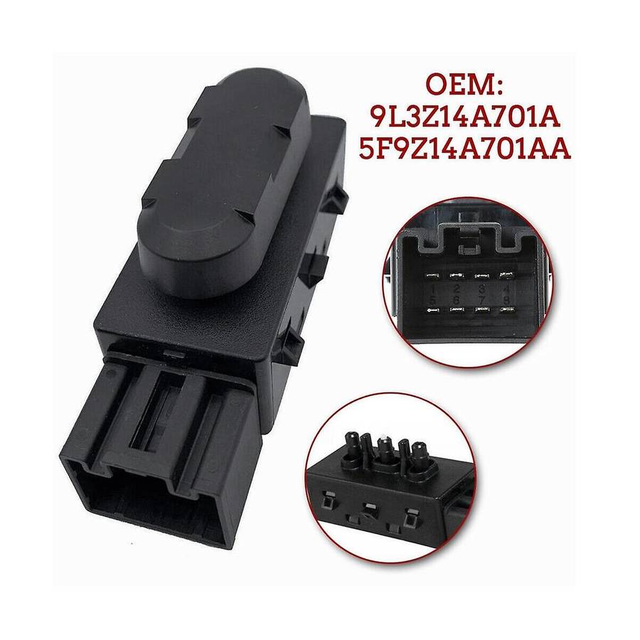 6 Way Power Seat Switch for F250 F350 F450 F550 Super Duty 2009-2014 9L3Z14A701A 5F9Z14A701AA