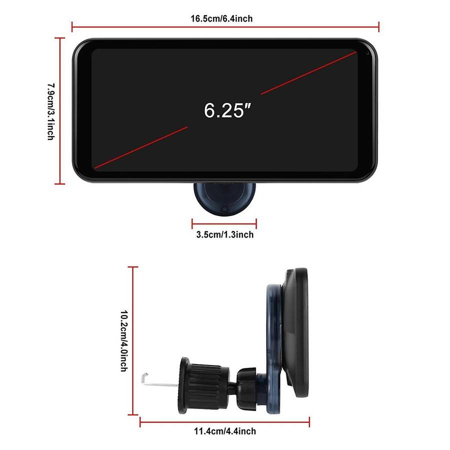 6.25In Screen MP5 Player Portable Bluetooth Car Radio Wireless Carplay Android Car Universal Multim