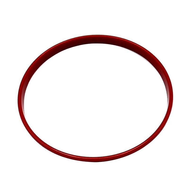 6.6 Inch Red Center Console Dashboard Navigation Radio Cover Trim Decoration Ring for F60 F57 F56 F5