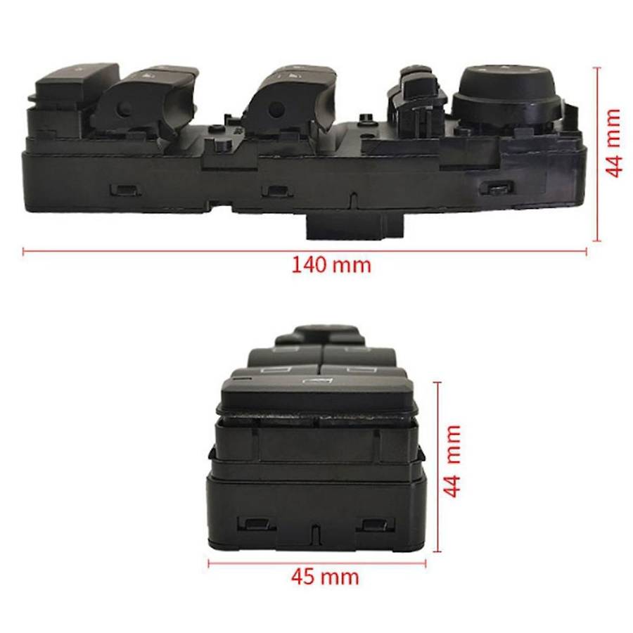 61319362116 Left Driver Side Window Regulator Switch Power Window Switch Button for X5 F15 2013-2018