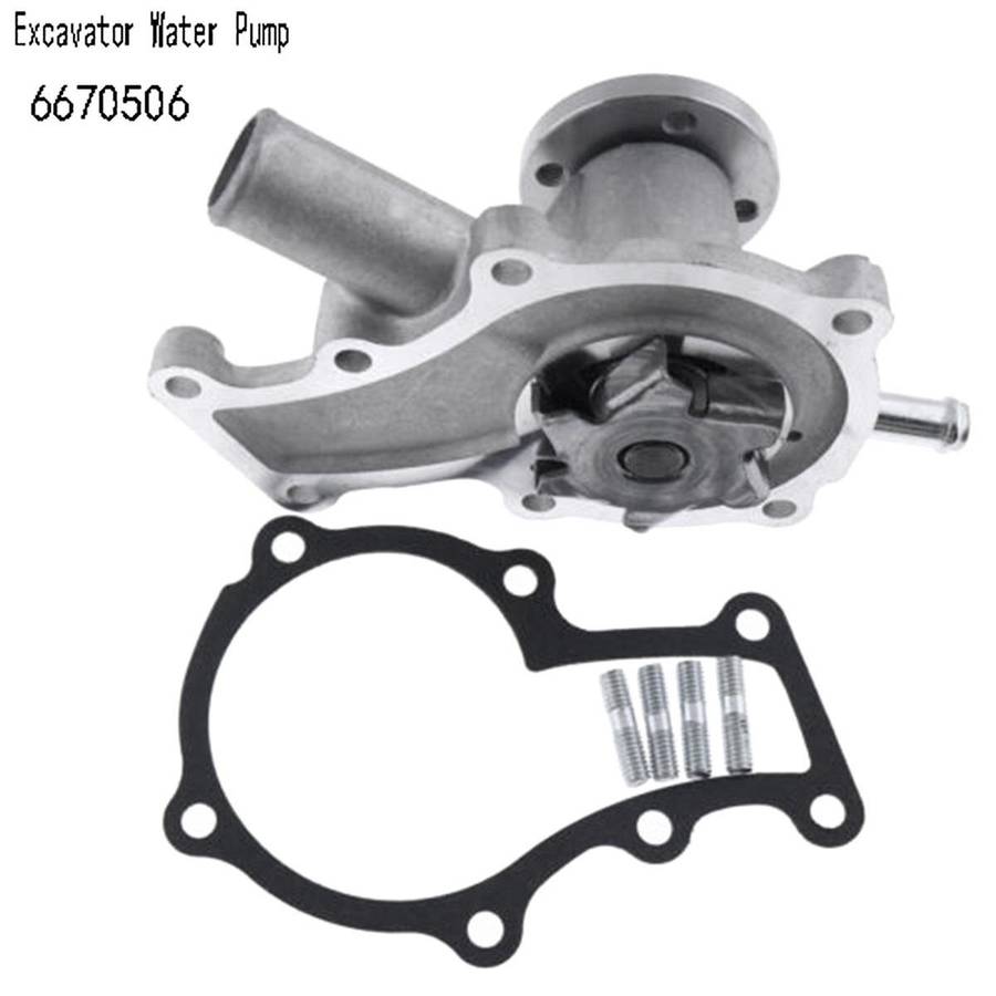 6670506 Excavator Water Pump for 320 322 Skid Steer Loader 453 463 MT50