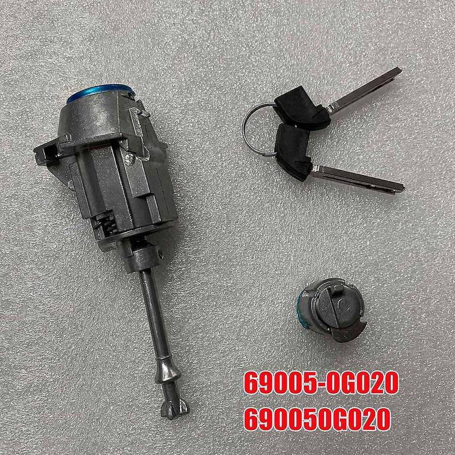 69005-0g020 Car Ignition Lock Cylinder with 2 Keys for Land Cruiser Prado 2010-2019 Door Lock Cylin