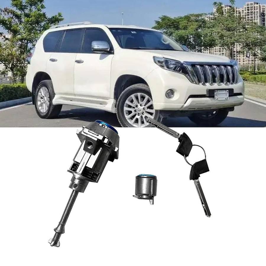 69005-0g020 Car Ignition Lock Cylinder with 2 Keys for Land Cruiser Prado 2010-2019 Door Lock Cylin