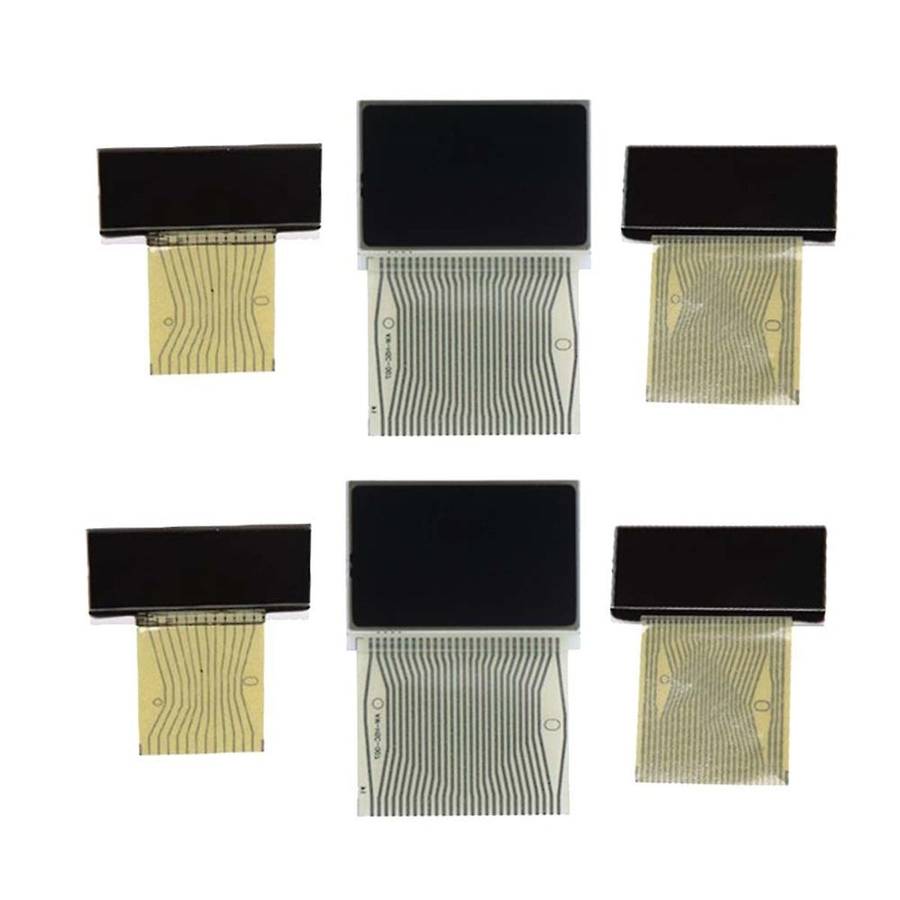 6Pcs Car LCD Screen for C-Class W202 E-Class W210 CLK-Class W208 -Class R170 A/C Information Display