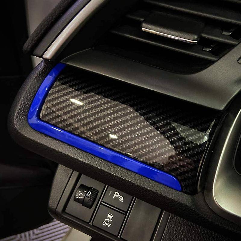 6Pcs Console Center Dashboard Cover Trim Decorative Sticker for 10Th Gen 2016 2017 2018 2019 2020