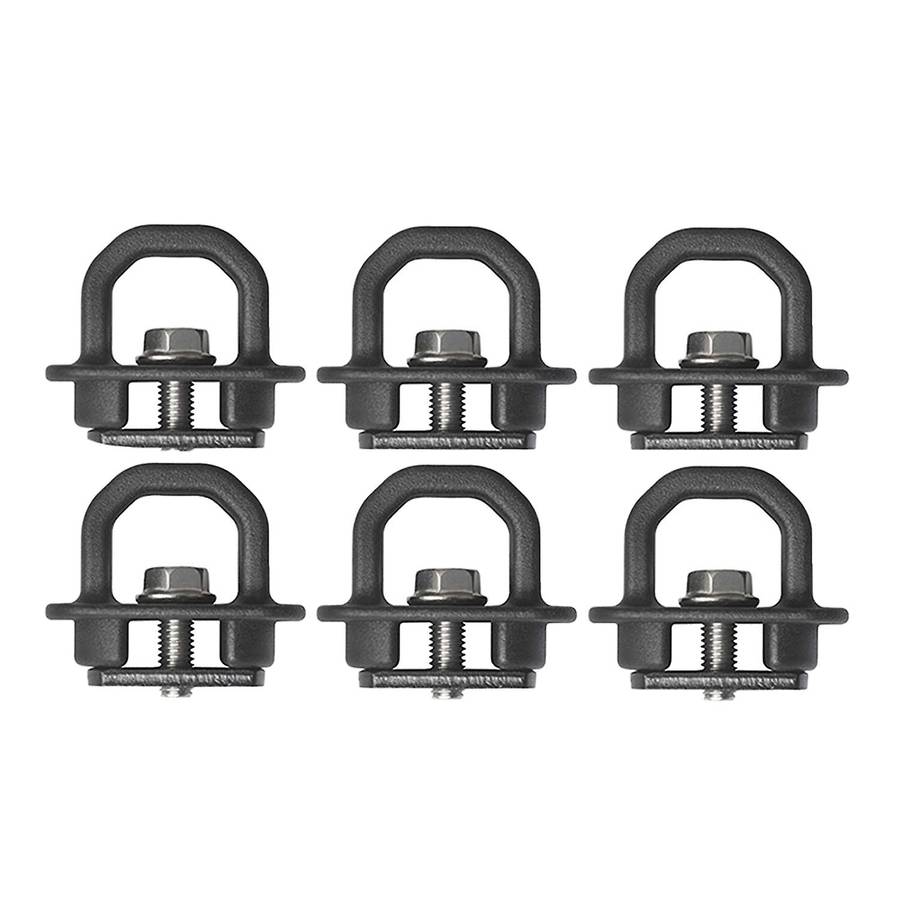 6PCS Tie Down Anchors Truck Bed Side Wall Anchor for 07-20 15-20 /