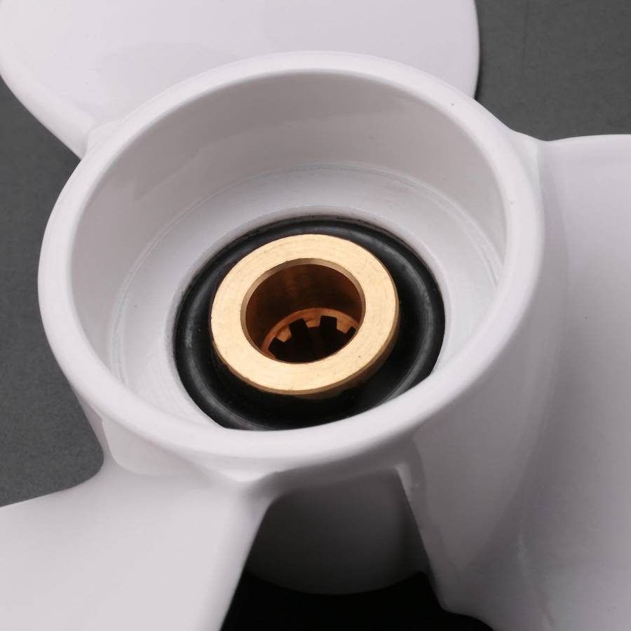 7 1/2x7 for 4hp 5hp 6hp for Yamaha 9 Tooth Spine Aluminium Propellers Outboard Boat Motors Marine P