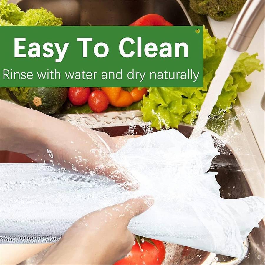 7 Pack Outdoors Mesh Food Covers 40x24 in & 17x17 in Outdoor Party Food Cover Picnic Nets Umbrella S