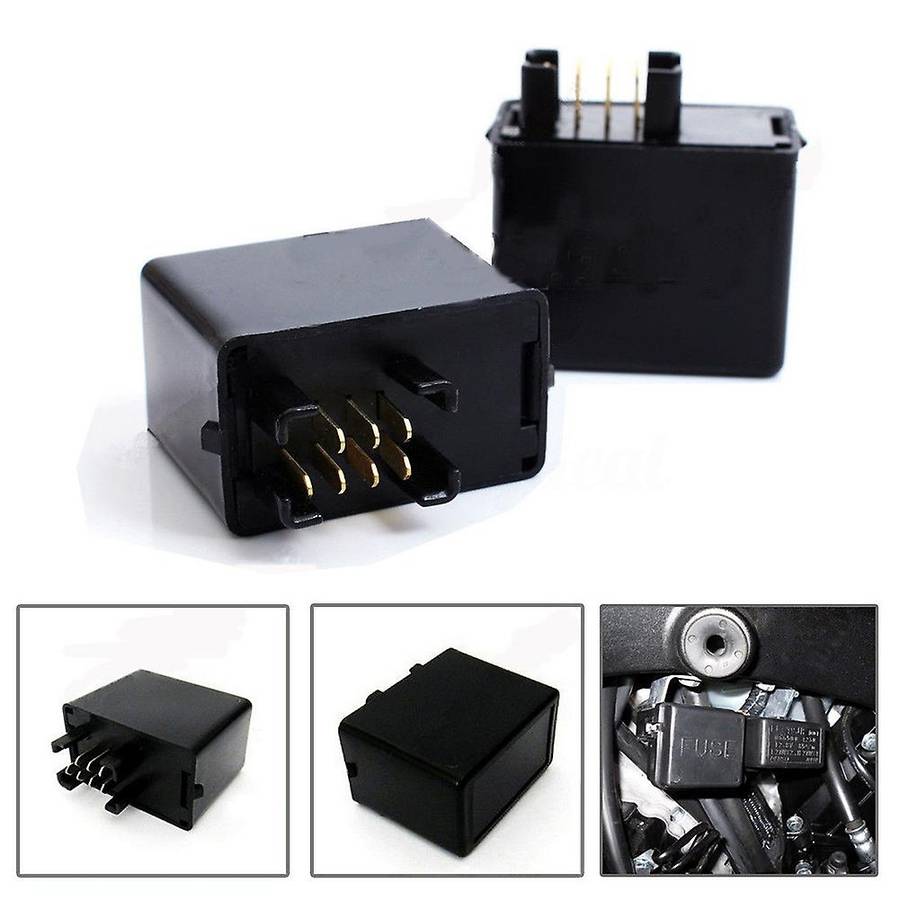 7 Pin LED Indicator Flasher Relay Compatible GSXR 650 750 1000 Bandit