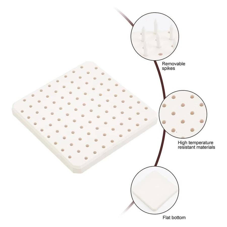 71Pieces Pottery Kiln Support Nails Firing Mat Nails Support Furniture Clay Ceramic Pottery Tools fo