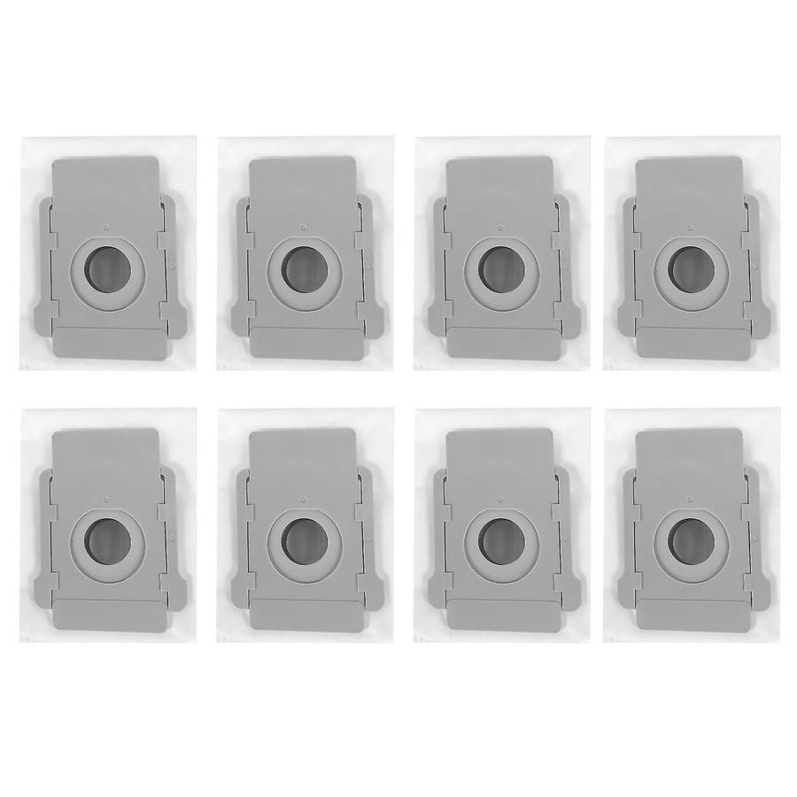8 Pack Vacuum Bags for I7 I7+/plus S9+ (9550) I & S Series Clean Base Automatic Dirt Disposal Bags