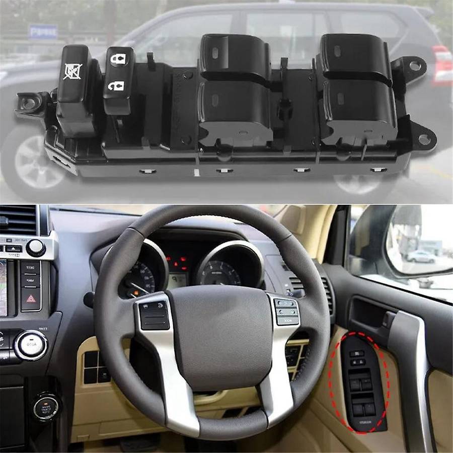 84040-33080 Window Control Switch Power Window Switch for Crown LAND CRUISER PRIUS Vellfire