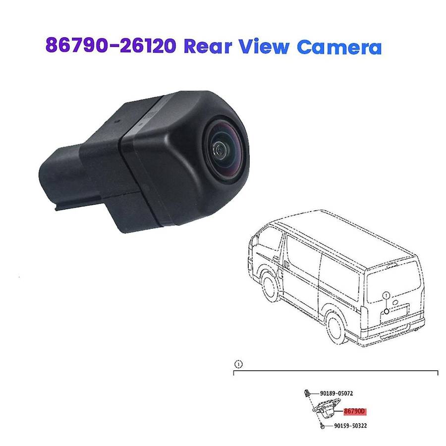 86790-26120 Car Back-Up Rear View Camera for 2013+ Back Assist Reversing Image Camera 8679026120