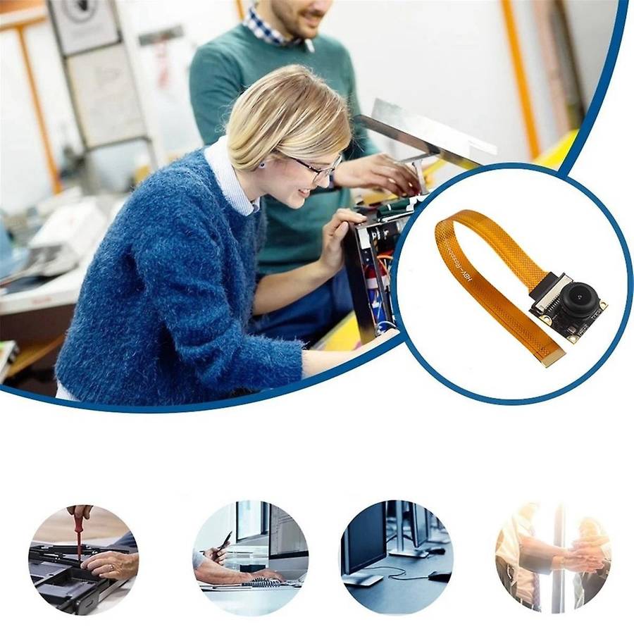 8MP Camera Module for 5 Camera IMX219 130 Degree Viewing Angle Interface Cam