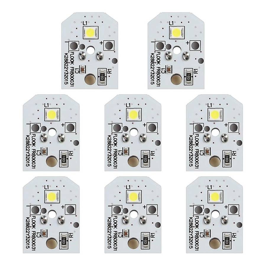 8PC WR55X11132 WR55X25754 Refrigerator LED Light Compatible for Refrigerator LED Light Bulb