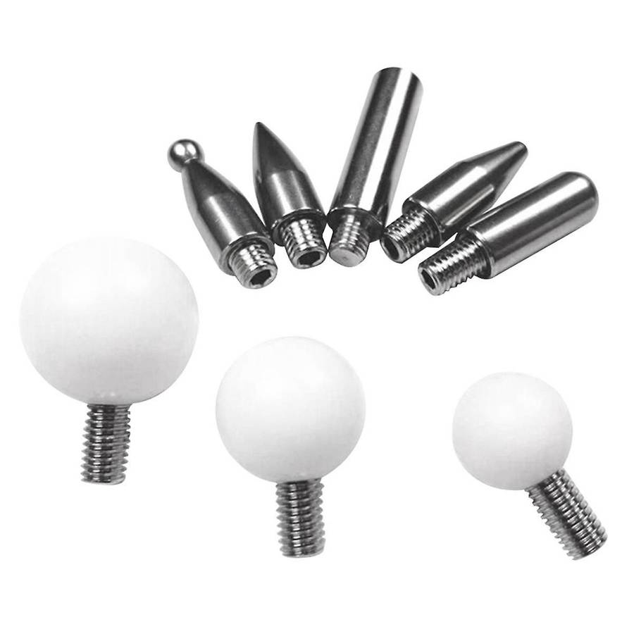 8PCS Car Dent Rod Tips Autobody Dent Removal Kit Paintless Dent Removal Hook Tips Slide Hammer Tips