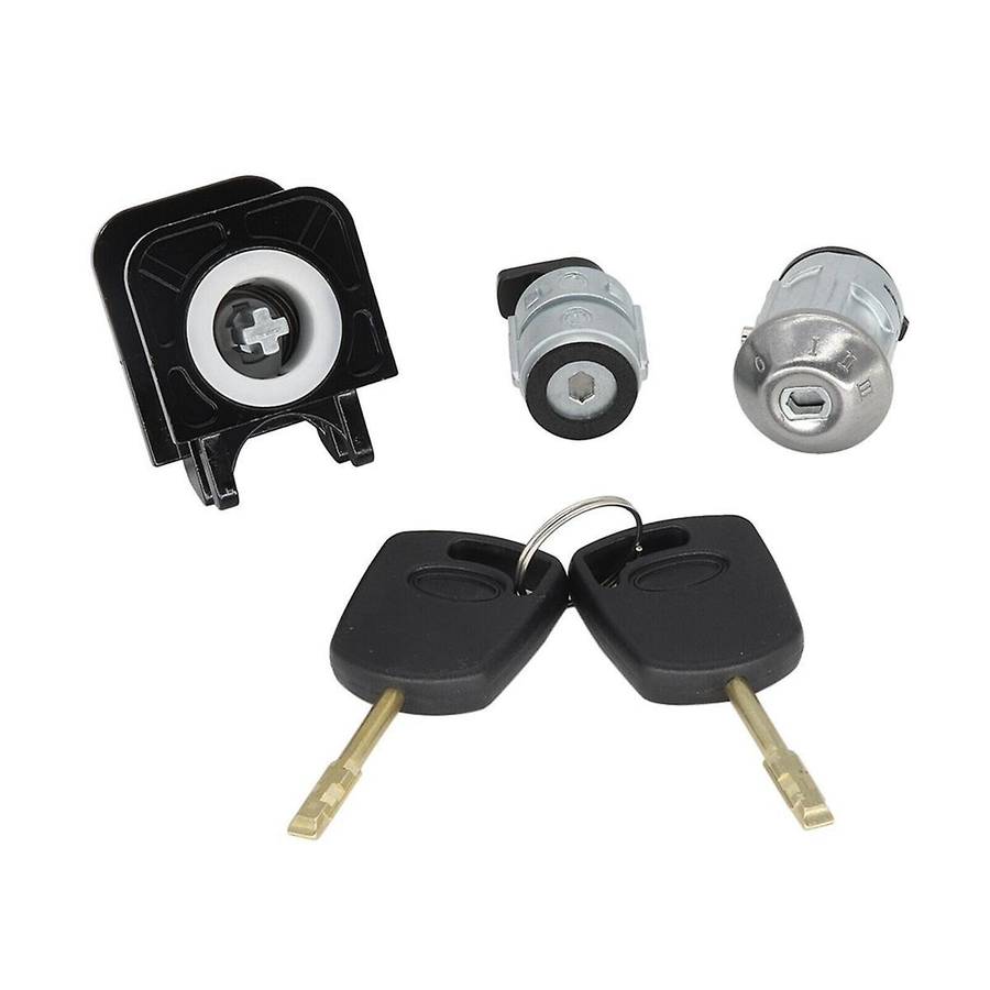 8PCS Complete Lock Set Ignition Switch Left Right Door Lock Trunk Lock for Transit Connect 2002-2013