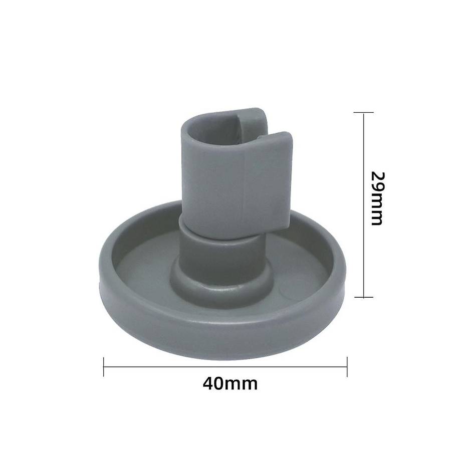 8pcs Dishwasher Wheels Lower Basket Wheels for Favorit Privileg Dishwasher Lower Basket Wheels 40mm