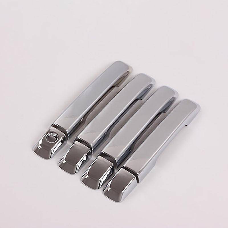 8Pcs/Set Car ABS Chrome Car Door Handles Cover Trims Door Handle Trim for Dmax D-Max 2012-2018