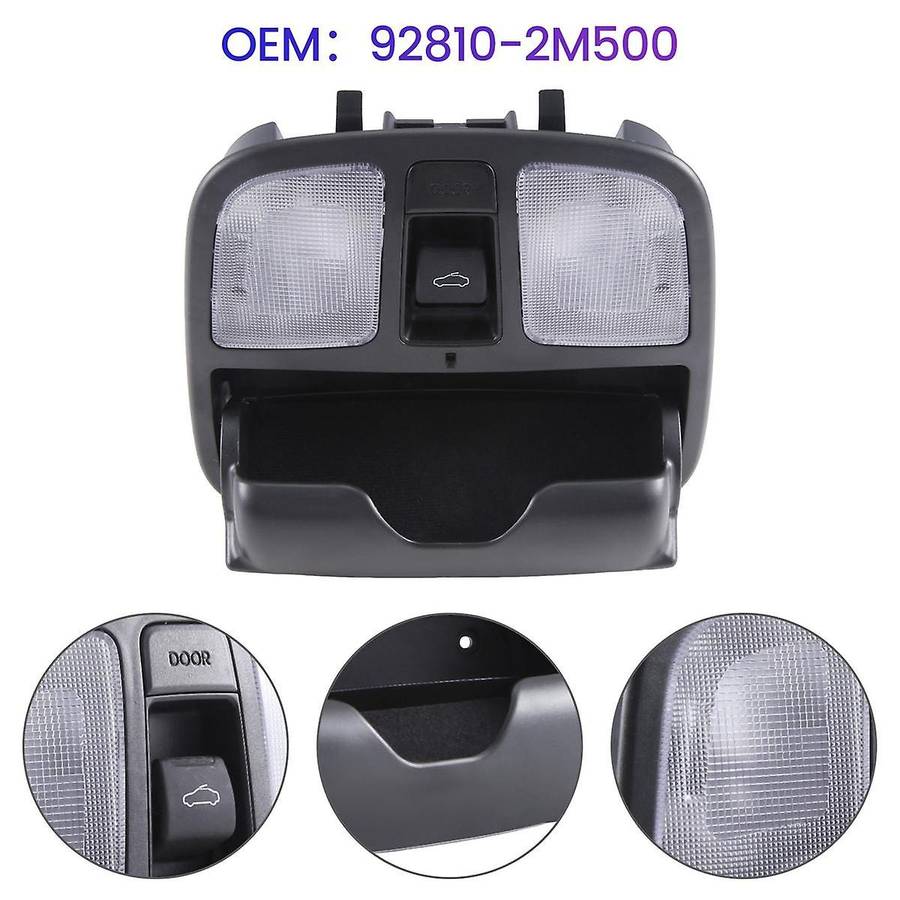 92810-2M500 Car Dome Light Reading Lamp Sunroof Switch Car Glasses Case 928102M500 for Coupe 2013-20