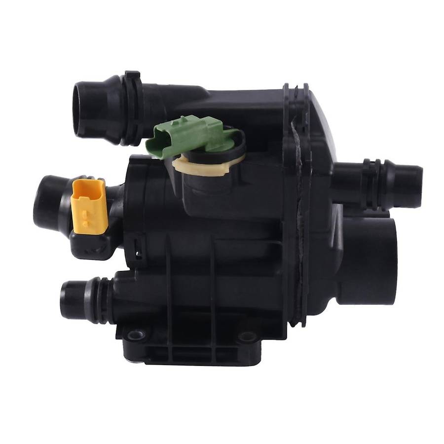 9807198480 Car Engine Cooling Water Outlet Thermostat Assembly for 208 408 3008 C3 C4 Ds3 Ds4 1.2t