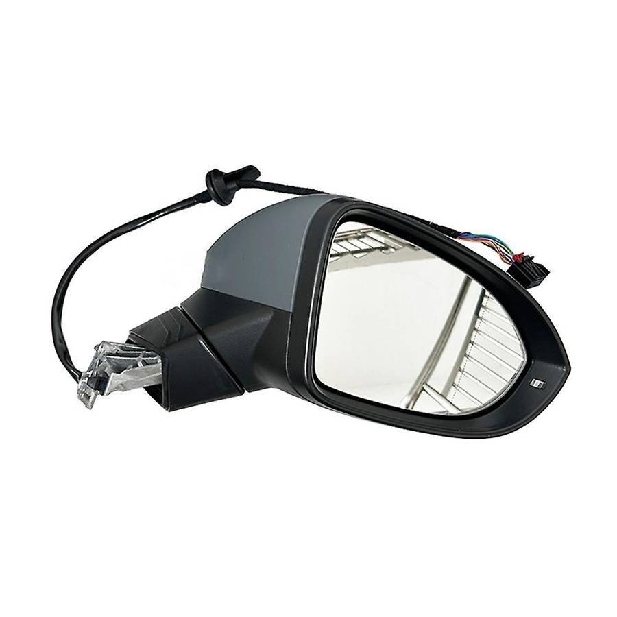 9-Wire Car Right Side Rear Mirror Electric Adjustable Heated Rear Mirror Assembly for Golf Mk8 2020